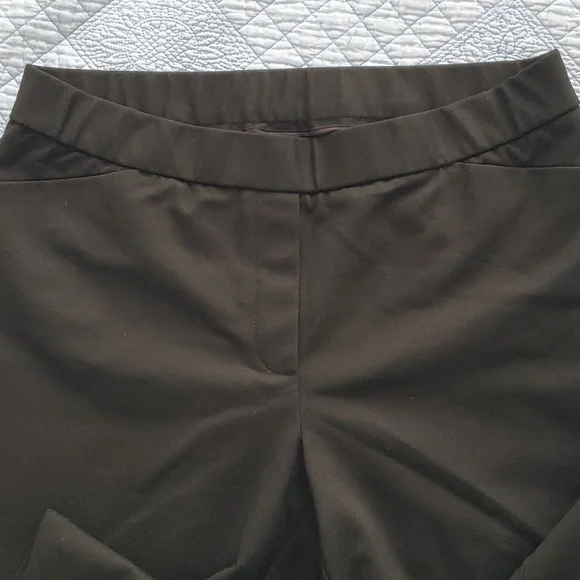 "J. JILL" PONTE SLIM LEG, Pull On PANT SIZE M, COLOR BLACK - Picture 5 of 12